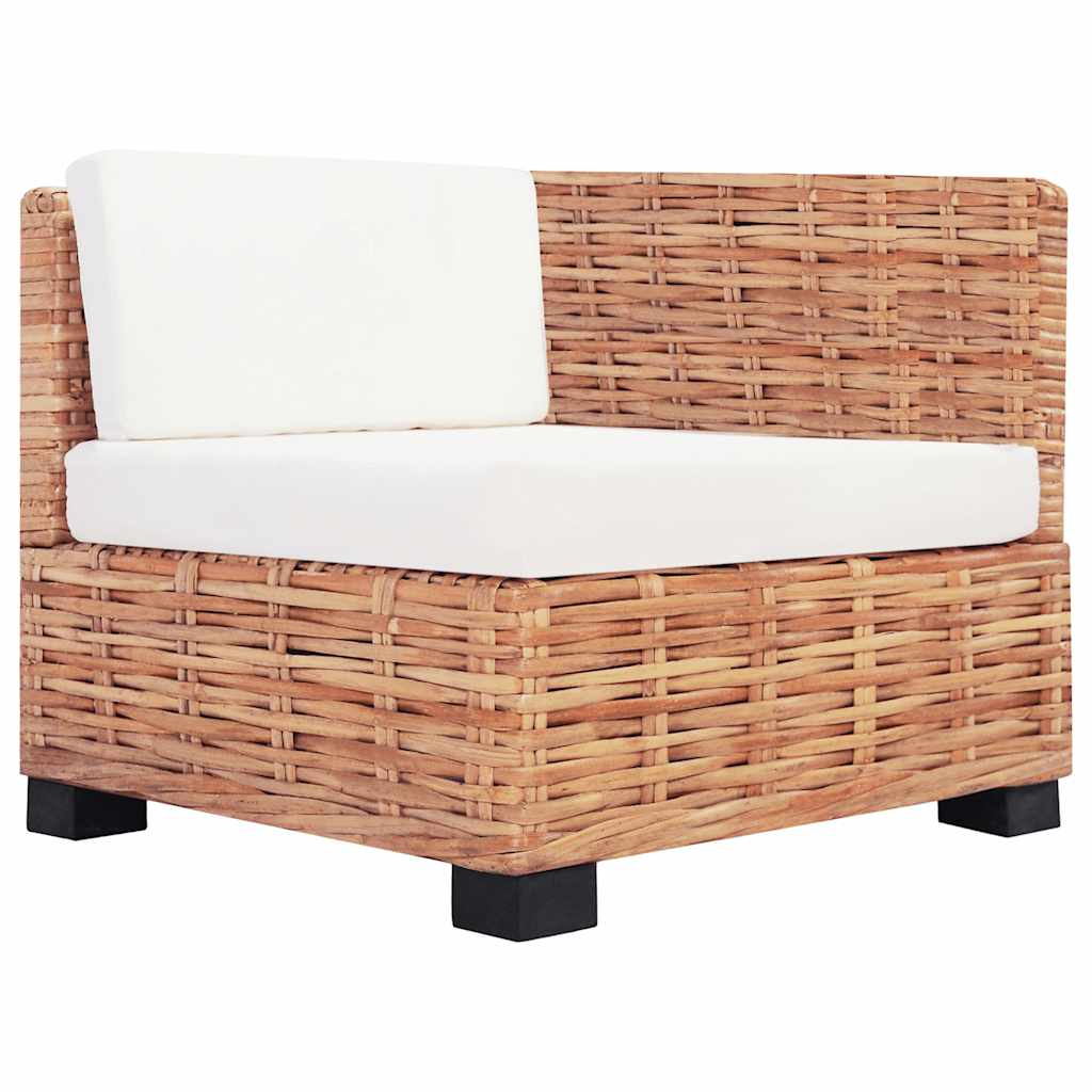 14-Piece Sofa Set | Natural Rattan & Elegant Woven Design