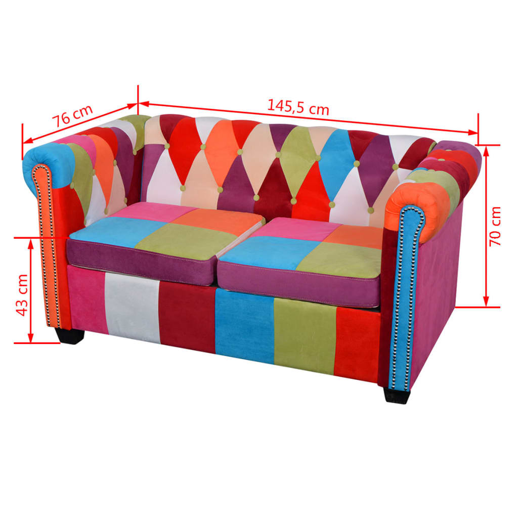 Chesterfield Sofa | Button-Tufted & Curved Armrests