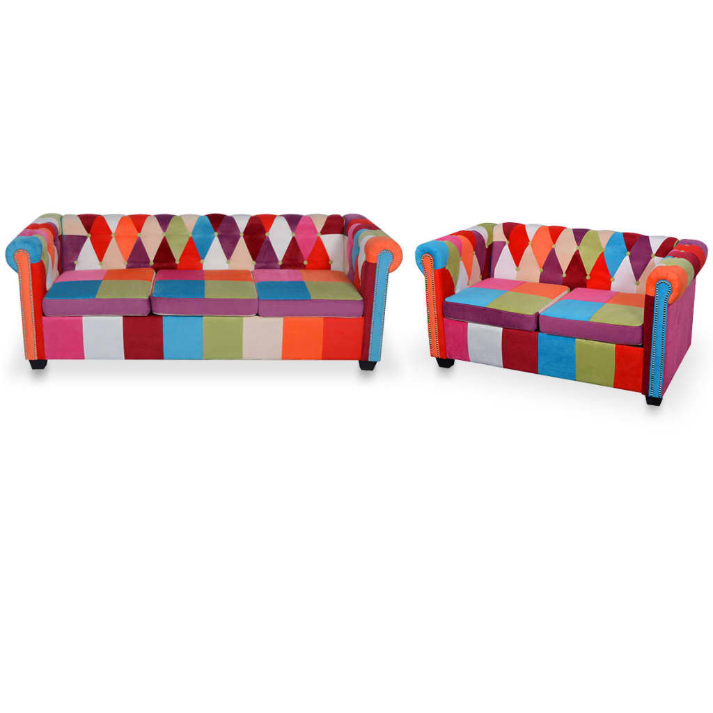 Chesterfield-Sofa -Sofa Stoff