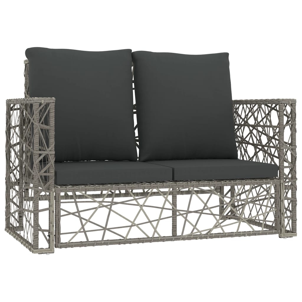 2-Piece Outdoor Lounge Set | Weather-Resistant PE Rattan & Modern Design