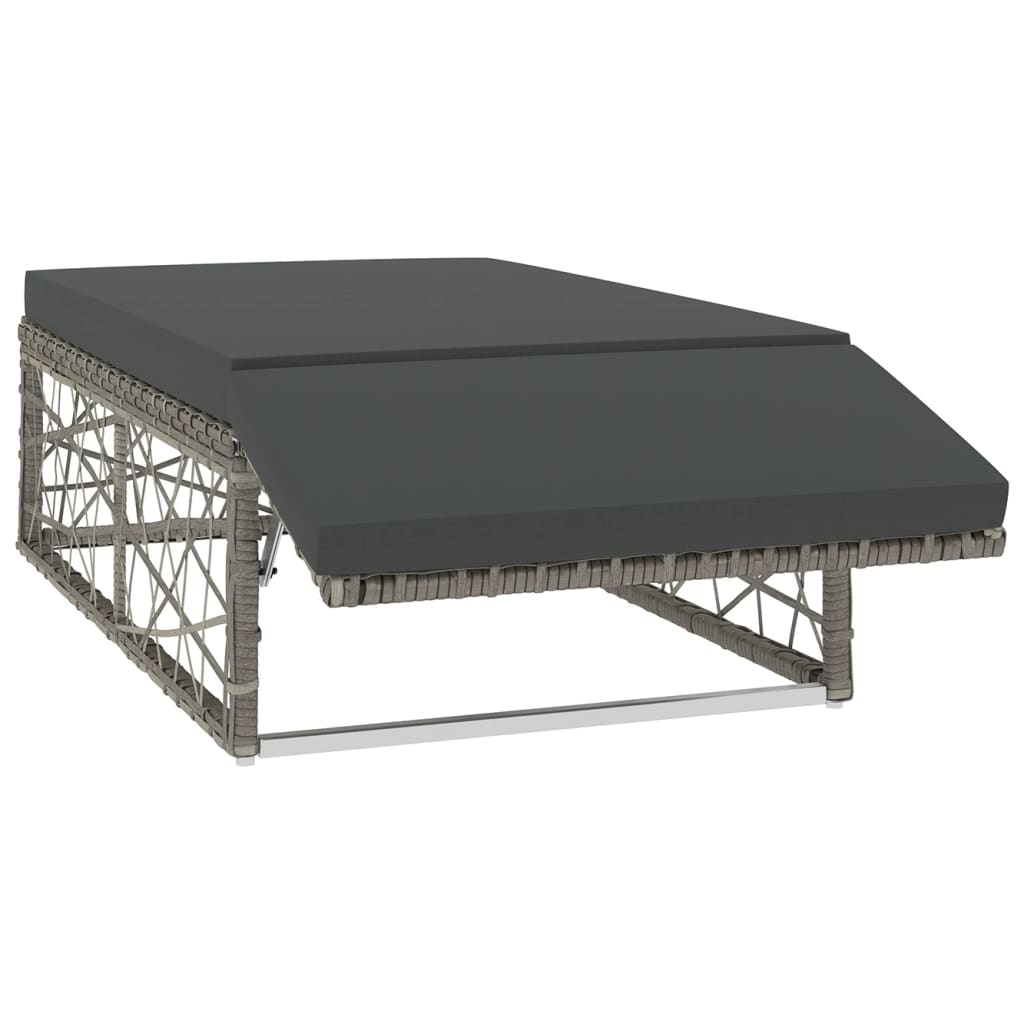 2-Piece Outdoor Lounge Set | Weather-Resistant PE Rattan & Modern Design