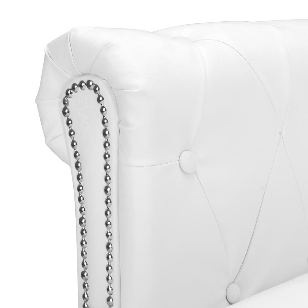 Chesterfield Sofa | Button Detailing & Elegantly Curved Armrests