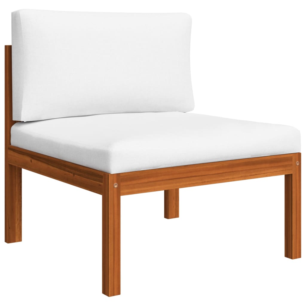 6-Piece Outdoor Lounge Set | Cushions & Solid Acacia Wood