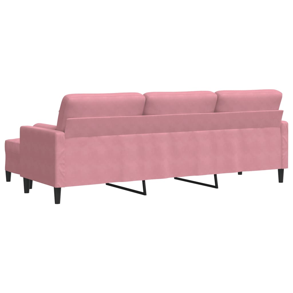 3-Seater Sofa | Velvet Upholstery & Comfortable Seating