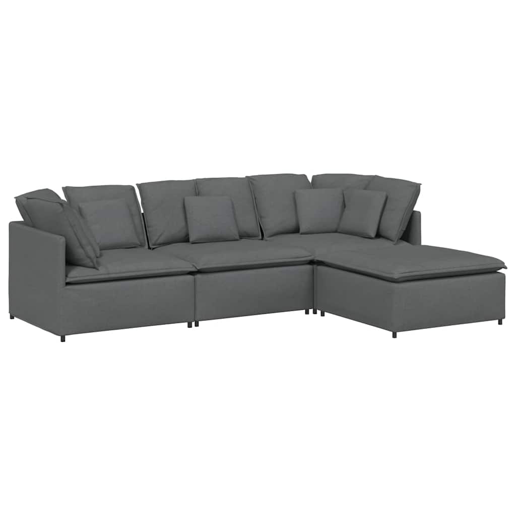 Modular Sofa | Fabric Upholstery & Adjustable Seating Configuration