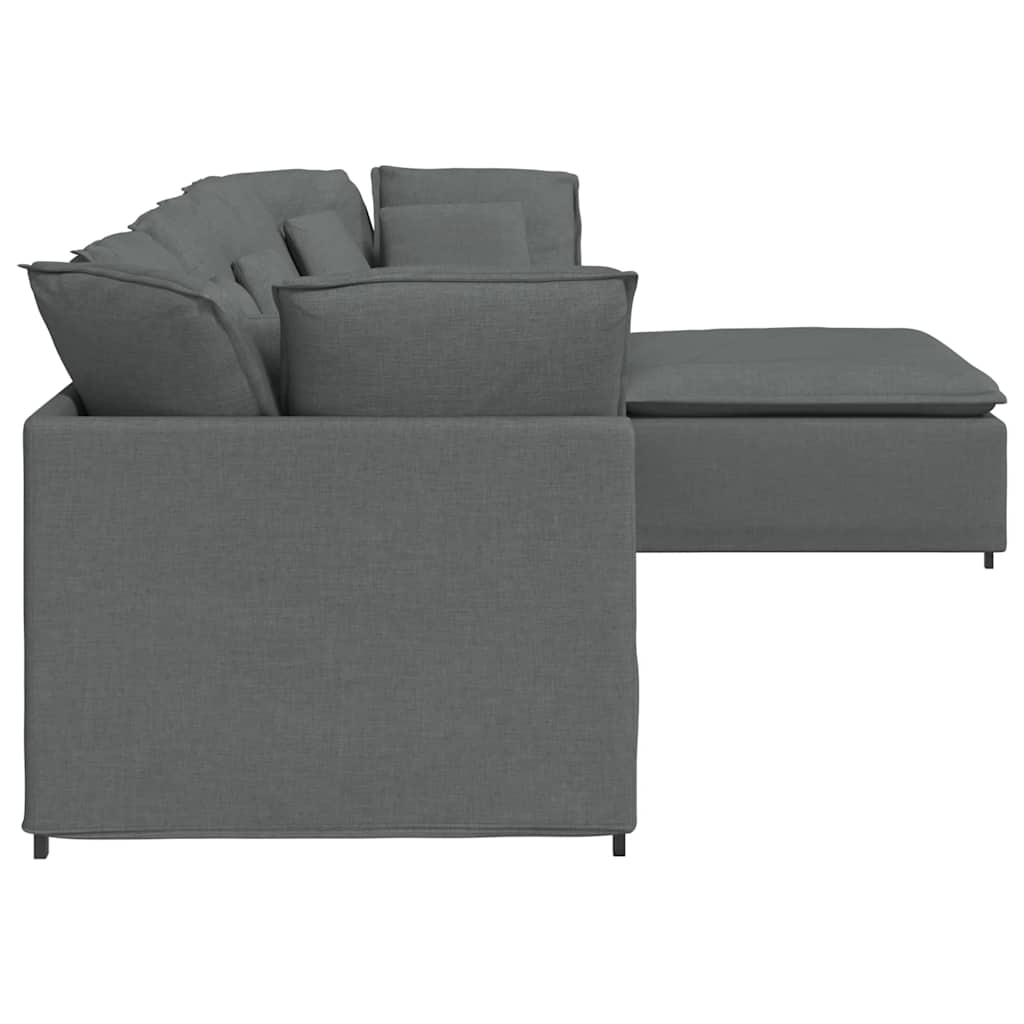 Modular Sofa | Fabric Upholstery & Adjustable Seating Configuration