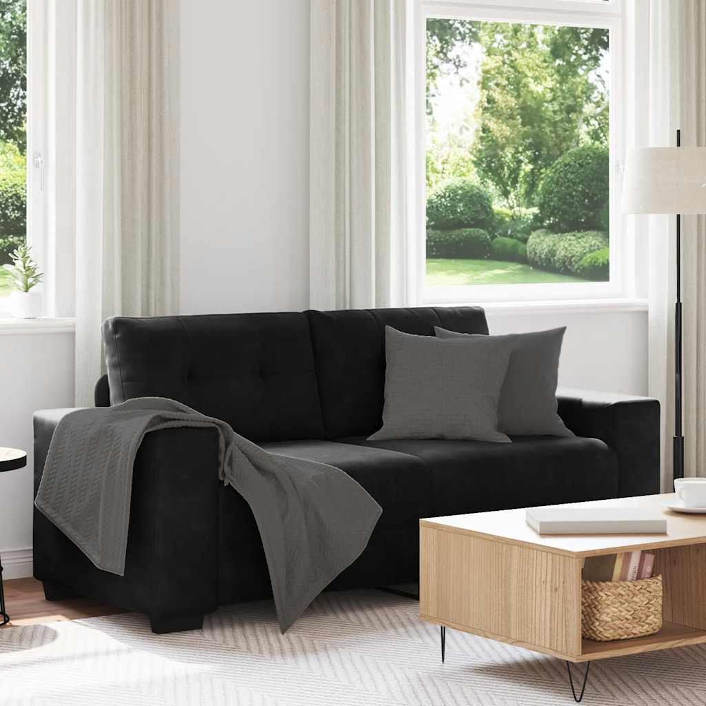 Zweisitzer-Sofa Samt