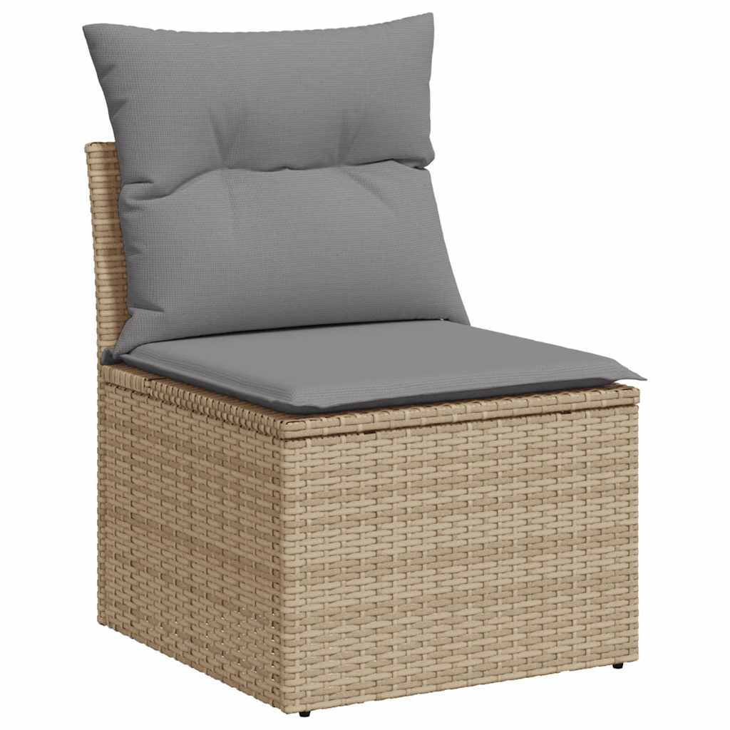 5-Piece Outdoor Sofa Set | Comfortable Cushions & Durable Poly Rattan
