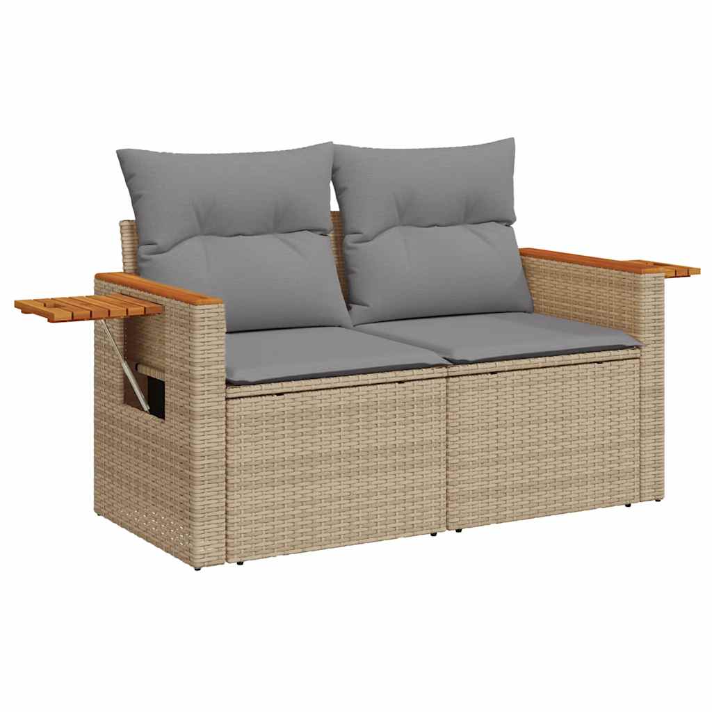 5-Piece Outdoor Sofa Set | Comfortable Cushions & Durable Poly Rattan
