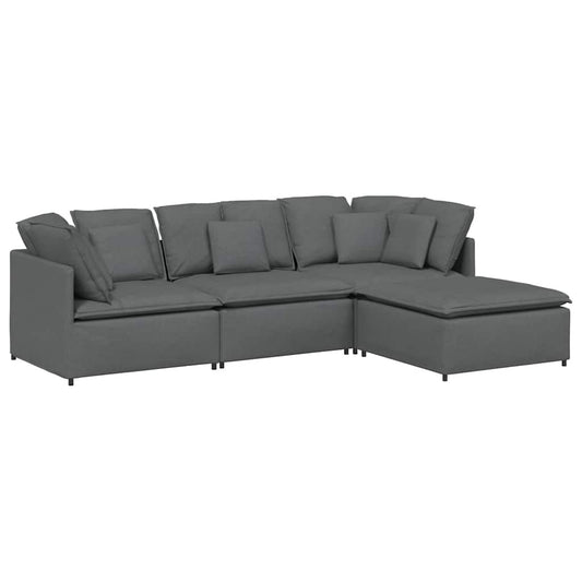 Modular Sofa | Fabric Upholstery & Adjustable Seating Configuration